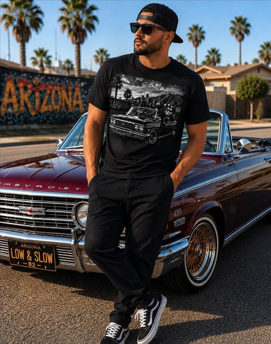 Phoenix Arizona Sports Cruising Graphic Tee: T-Shirt