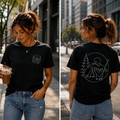 Get Outside logo T-Shirt: Graphic Tee