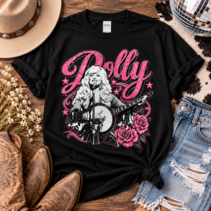 Dolly Parton Tribute T-Shirt: Country Legend Graphic Tee