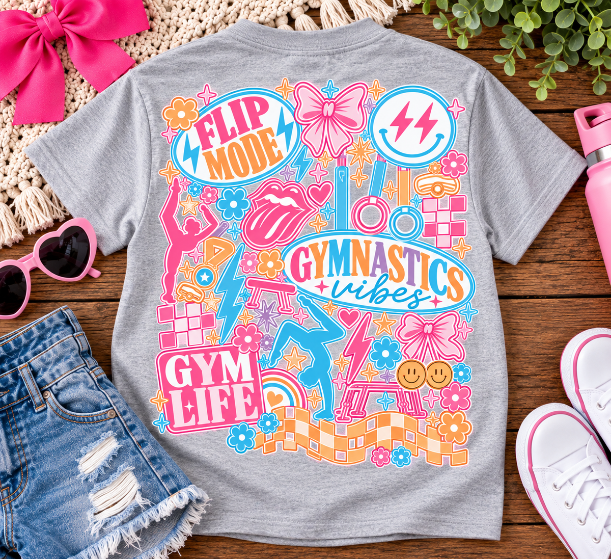 Flip Mode Gymnastics T-Shirt (youth)