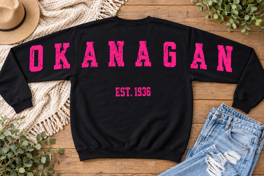 OKANAGAN EST. 1936 Varsity Sweatshirt