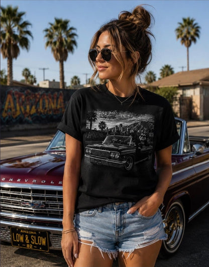 Phoenix Arizona Sports Cruising Graphic Tee: T-Shirt