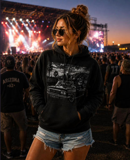Phoenix Arizona Sports Cruising Hoodie: Graphic Hoodie